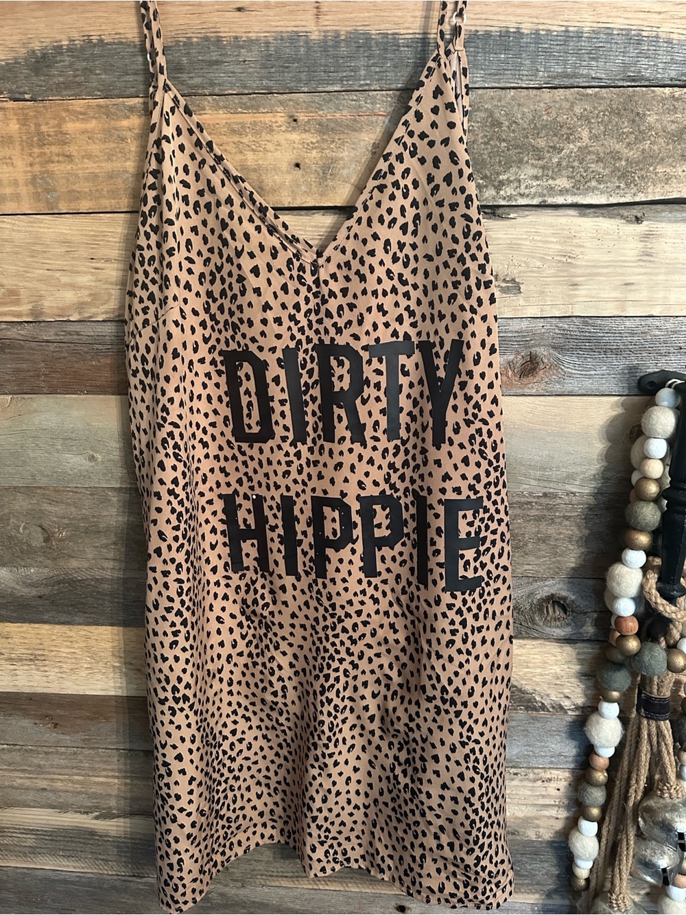 Tiger soft mini dress